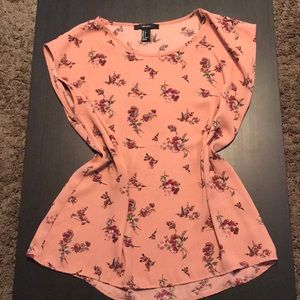 Forever 21 Blush Blouse